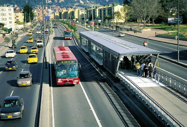 اعتراض به تردد خودروهای خواص از خطوط ویژه اتوبوس